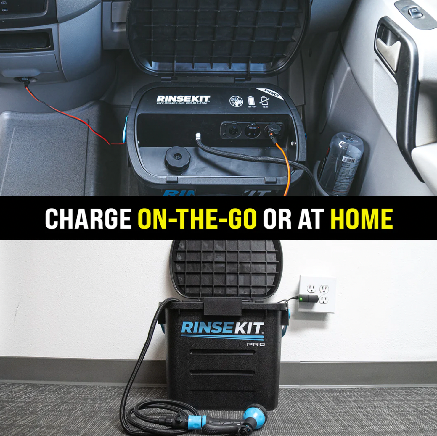 RINSEKIT PRO Portable Shower (13 Litres)