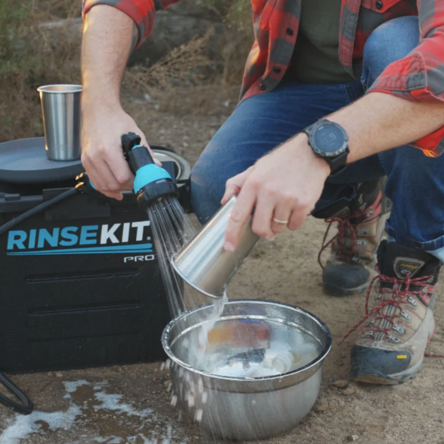 RINSEKIT PRO Portable Shower (13 Litres)