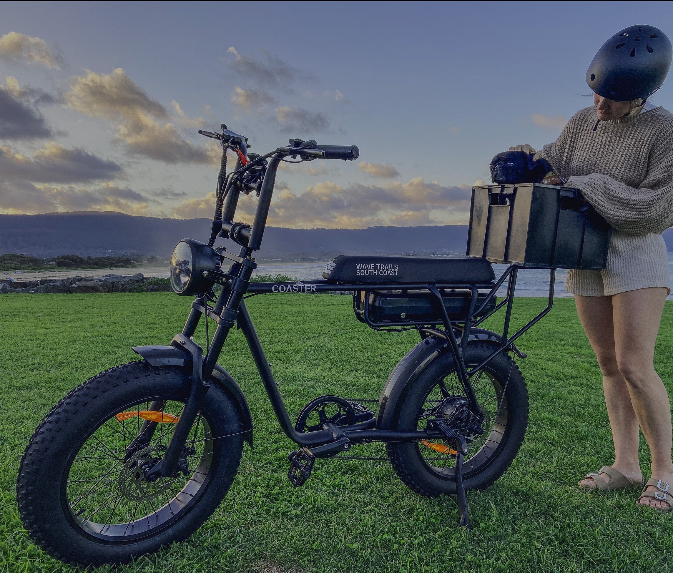 Fat Tyre Electric Beach Cruiser 'Coaster'