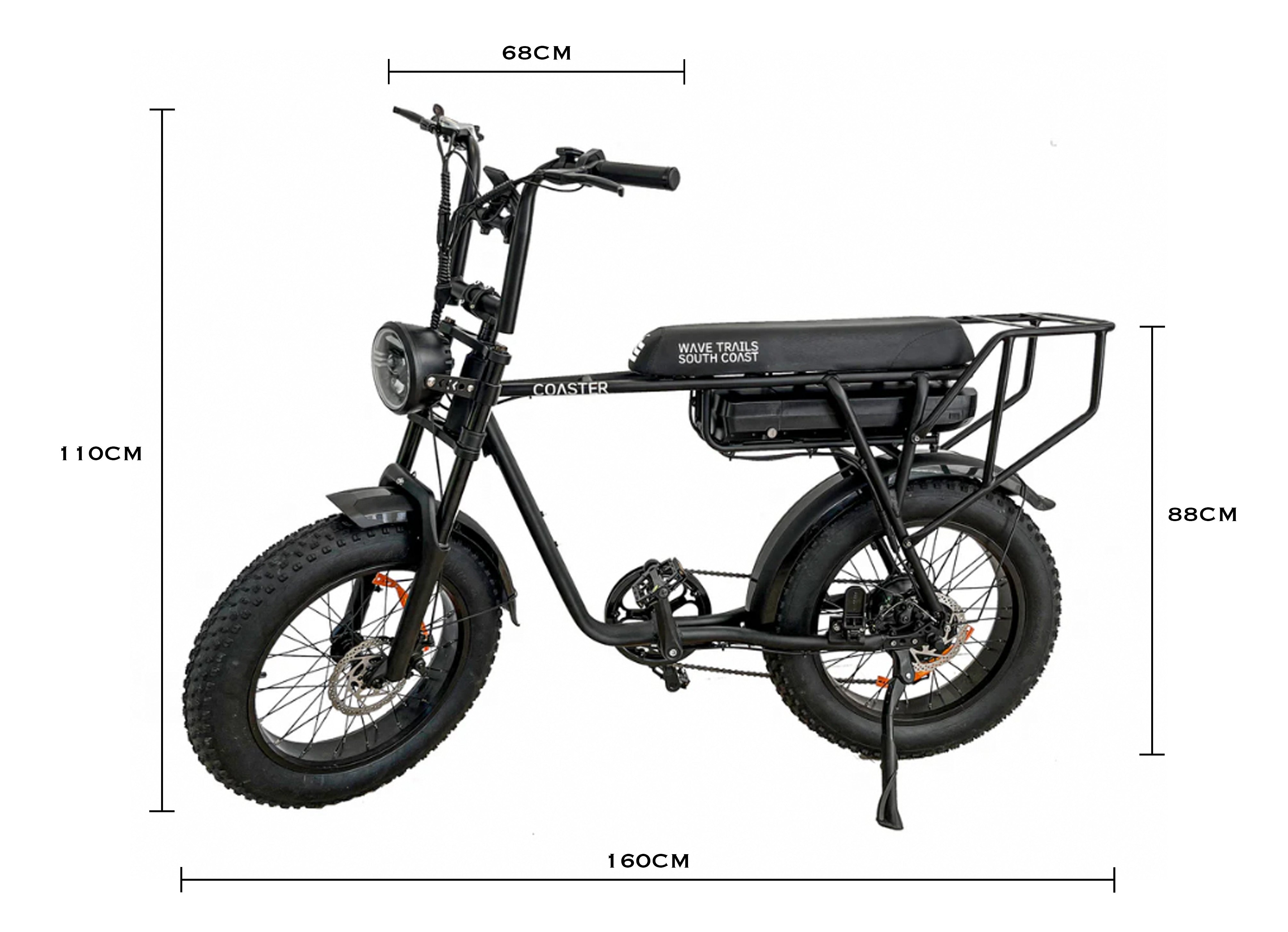 Fat Tyre Electric Beach Cruiser 'Coaster'