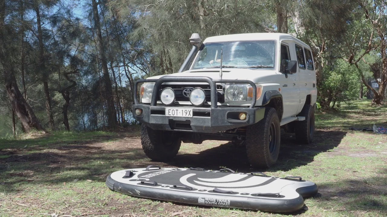 Jet Ski Sled vs Landcruiser